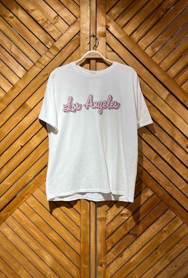 Grossiste Arty Blush - T-shirt Los Angeles