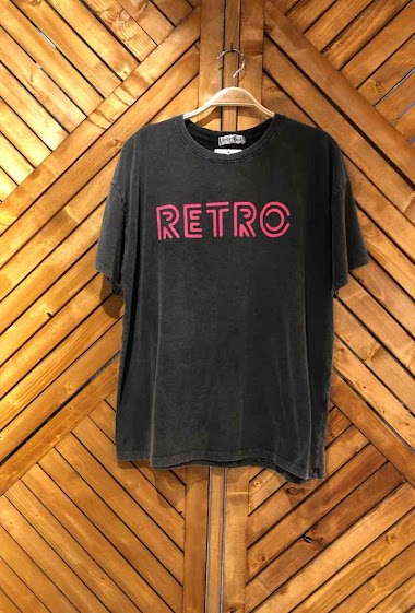 Grossiste Arty Blush - T-shirt Retro