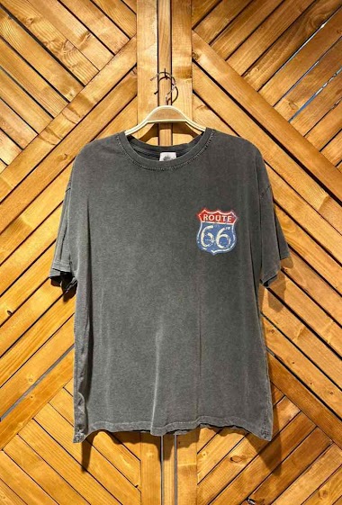 Grossiste Arty Blush - T-shirt Route 66
