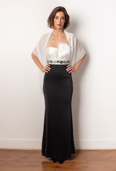 Wholesaler Ashwi - Dress with asymetrical corset