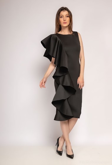 Wholesaler Ashwi - One-shoulder winter dress 2021