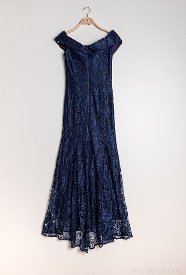 Wholesaler Ashwi - Lace off-the-shoulder dress