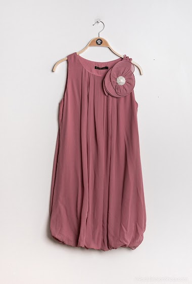 Wholesaler Ashwi - One-shoulder flowy dress