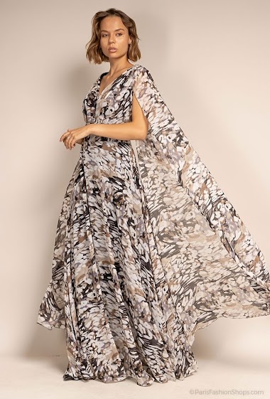Wholesaler Ashwi - |A pretty long robe| Open sleeves|