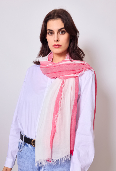Wholesaler Astra - Bicolor micromodal scarf