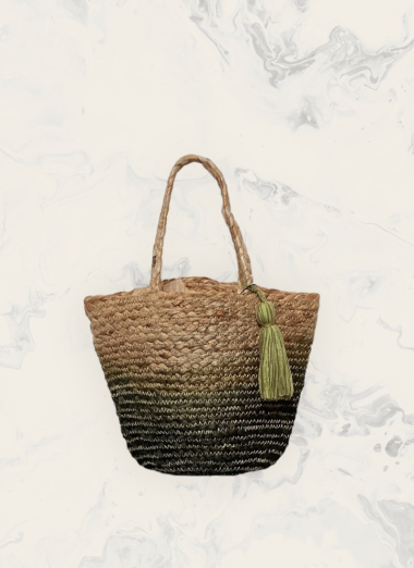 Wholesaler Astra - Cute little jute bag with pompom