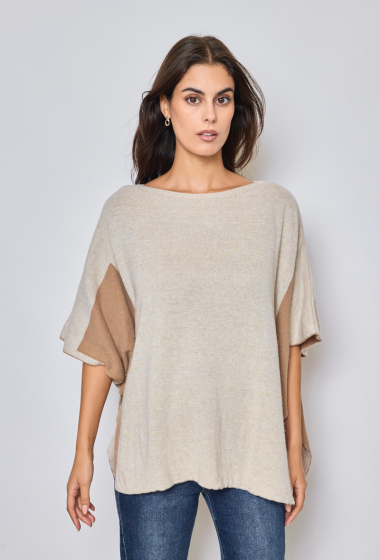 Grossiste Astra - Pull cashmere oversize reversible