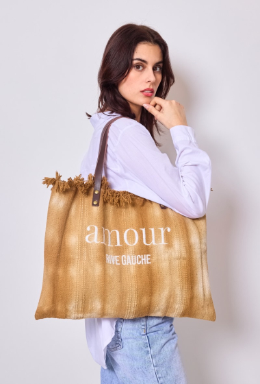 Wholesaler Astra - Coton bag Amour rive gauche