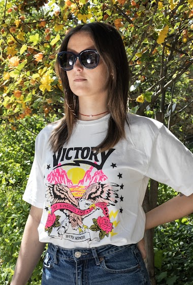 Wholesaler Astra - T shirt cotton Victory