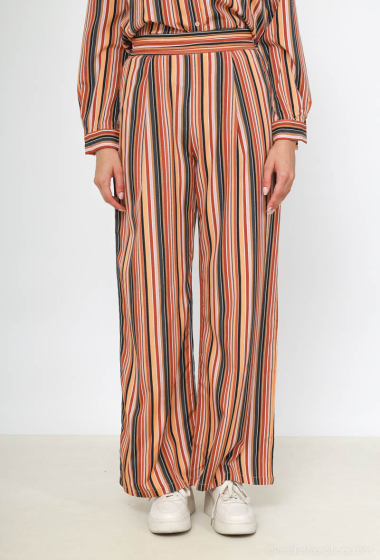Wholesaler Atelier-evene - Striped print trousers