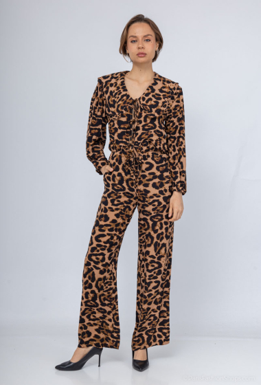 Mayorista Atelier-evene - pantalones de leopardo