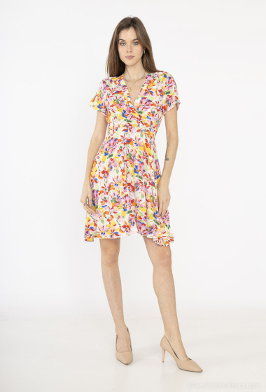 Wholesaler Atelier-evene - Colorful print dress