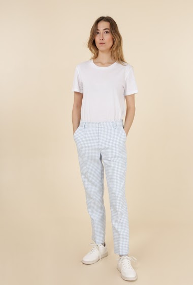 Wholesaler Attentif - Houndstooth Trousers
