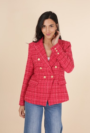 Wholesaler Attentif - Tailored tweed blazer
