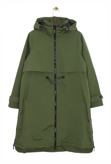 Wholesaler Attrait Paris - Long raincoat with light lining