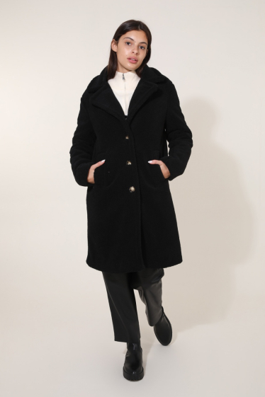 Wholesaler Attrait Paris - Sleeveless fur vest