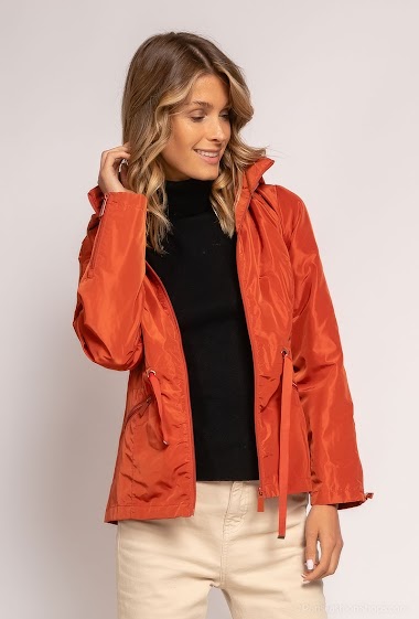 Wholesaler Attrait Paris - Windbreaker jacket with hood