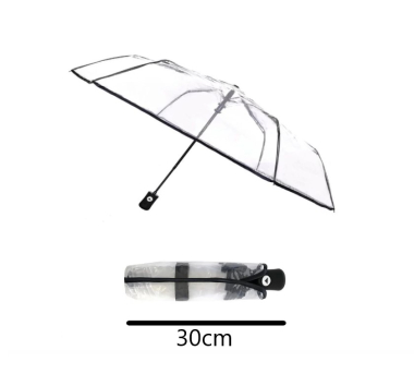 Grossiste AUBER MARO - M&LD - Parapluie transparent pliant