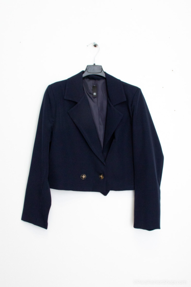 Wholesaler Audrey - Short plain blazer
