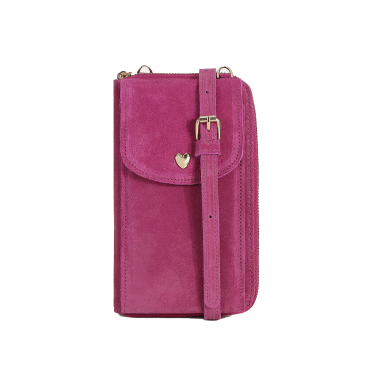 Wholesaler Auren - Portable pouch in split cowhide leather