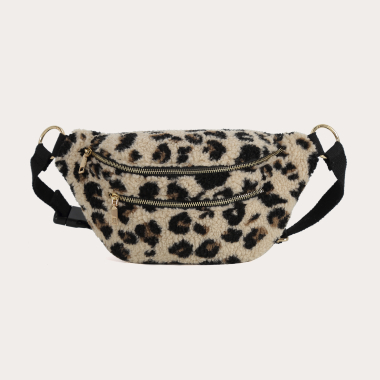 Wholesaler Auren - Leopard mustache fanny pack