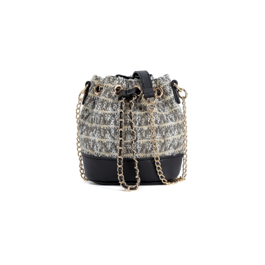 Wholesaler Auren - Polyester tweed purse bag