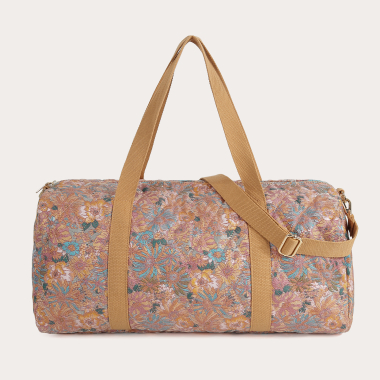 Wholesaler Auren - Floral cotton travel bag