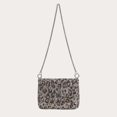 Wholesaler Auren - Leopard sequin crossbody bag