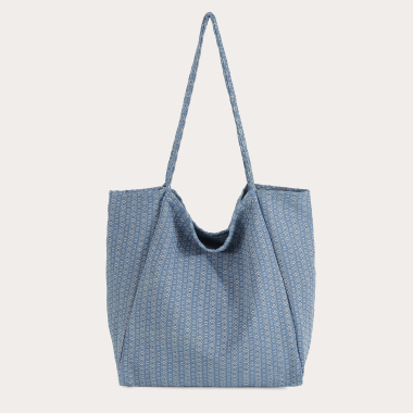Wholesaler Auren - Denim shopping bag