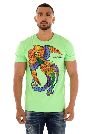 Wholesaler Avenue George V Paris - The GV T-Shirt : The Tropical Eagle