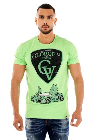 Großhändler Avenue George V Paris - Das GV T-Shirt Auto