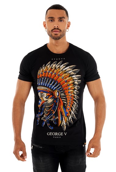 Großhändler Avenue George V Paris - Das T-Shirt GV Hunter
