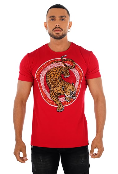 Grossiste Avenue George V Paris - Le T-Shirt GV Leopard