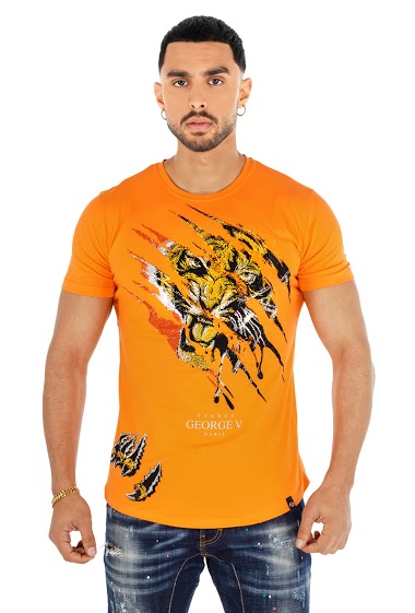 Großhändler Avenue George V Paris - Das T-Shirt : Der Tigerkratzer