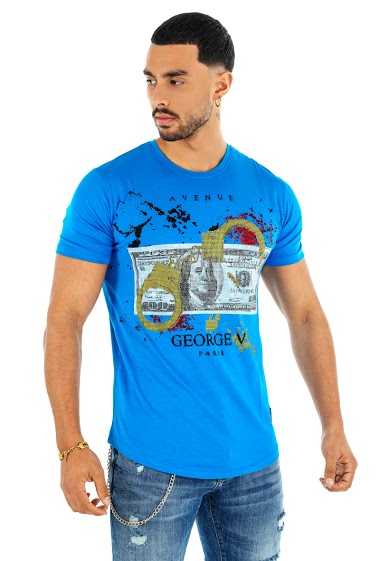 Großhändler Avenue George V Paris - Das T-Shirt : Gebrochene Handschellen