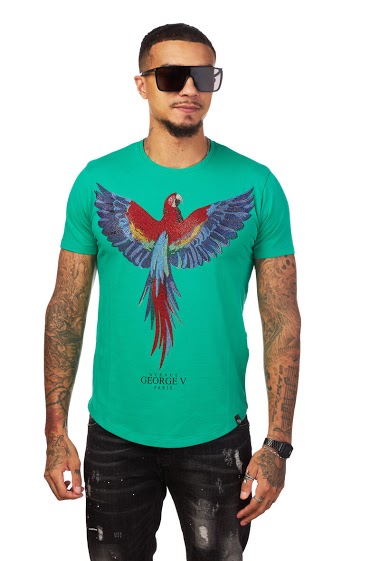 Großhändler Avenue George V Paris - Das T-Shirt : Königlicher Vogel