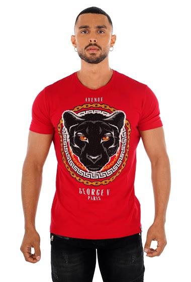 Wholesaler Avenue George V Paris - The T-Shirt : The GV Panther