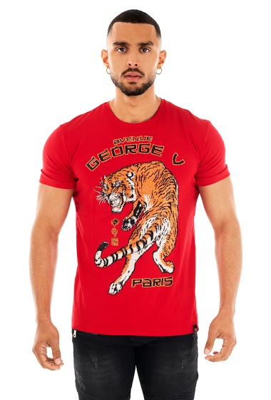 Großhändler Avenue George V Paris - Das Tiger GV T-Shirt