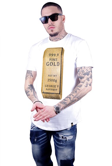 Wholesaler Avenue George V Paris - The GV Gold Bullion T-Shirt