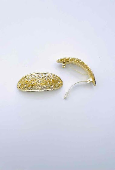 Wholesaler AXIATIF - Golden hair clip BRTO12