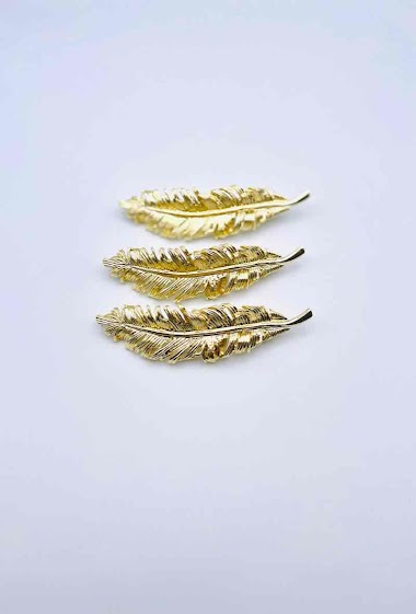 Wholesaler AXIATIF - Golden hair clip BRTO17