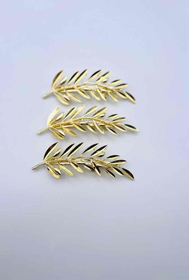Wholesaler AXIATIF - Golden hair clip BRTO19