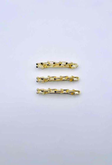 Wholesaler AXIATIF - Golden hair clip BRTO8