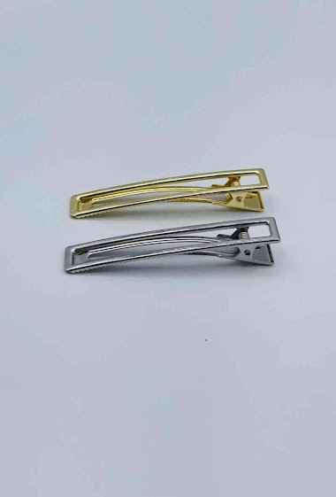 Wholesaler AXIATIF - gold and silver colored hair clip BPO4