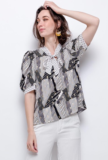 Großhändler Azaka II - Printed blouse