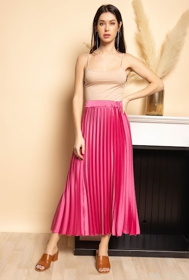 Wholesaler Azalea - Silky pleated skirt