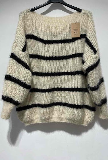Wholesaler Azalea - Striped sweater