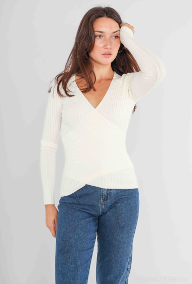 Wholesaler BL Fashion - Wrap-around sweater
