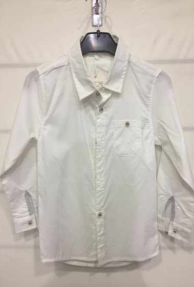 Wholesalers B.B.Land - Boy's white chemise