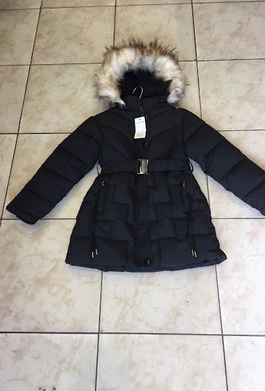 Wholesalers B.B.Land - Girl's jacket with fur hood